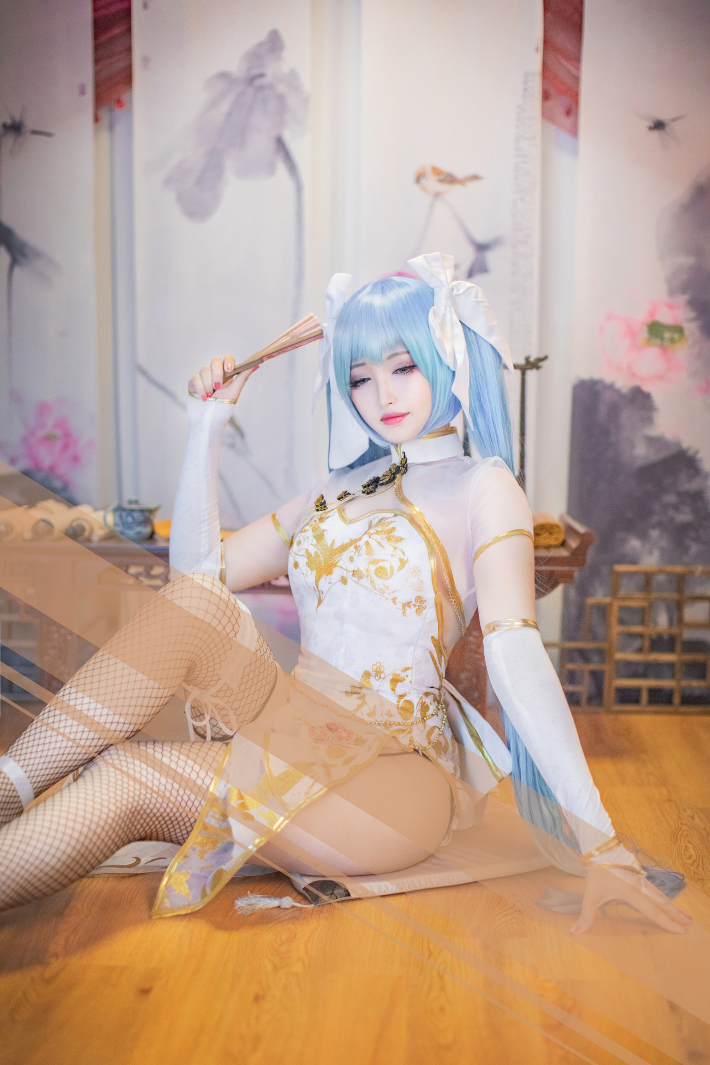 初音未来金丝雀旗袍cosplay (9/9) 初音未来金丝雀旗袍cosplay 第9张 - 初音未来图集