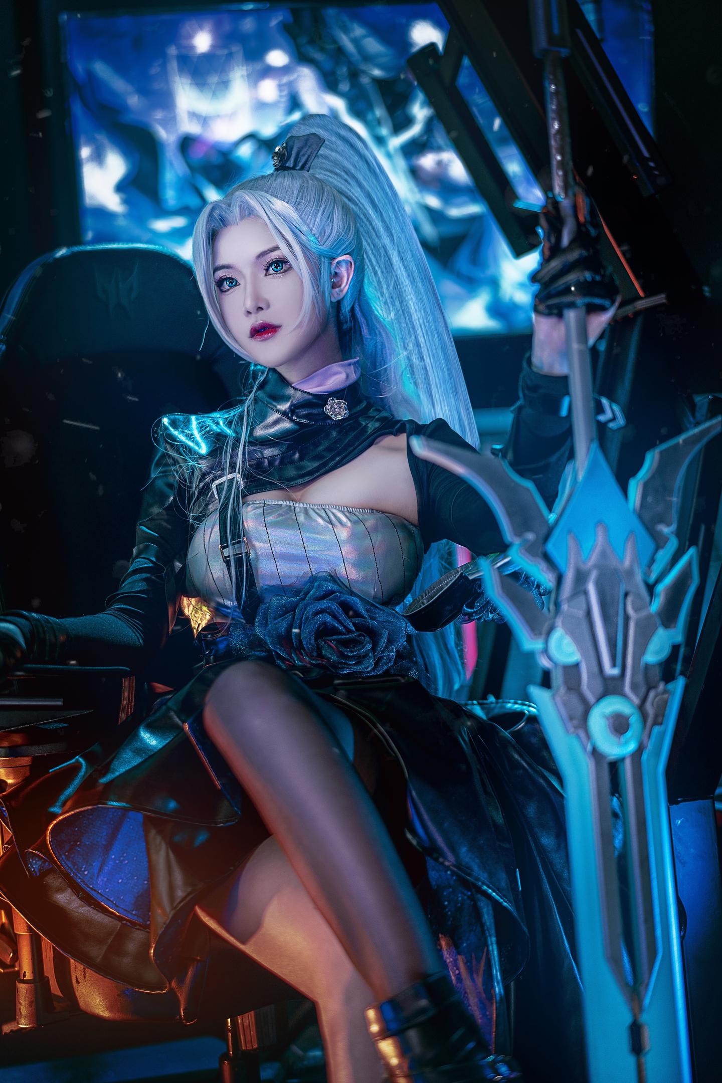 王者荣耀 花木兰默契交锋cosplay | 露兒大魔王_cos花木兰-coser喵-coser美图-coser聚集地