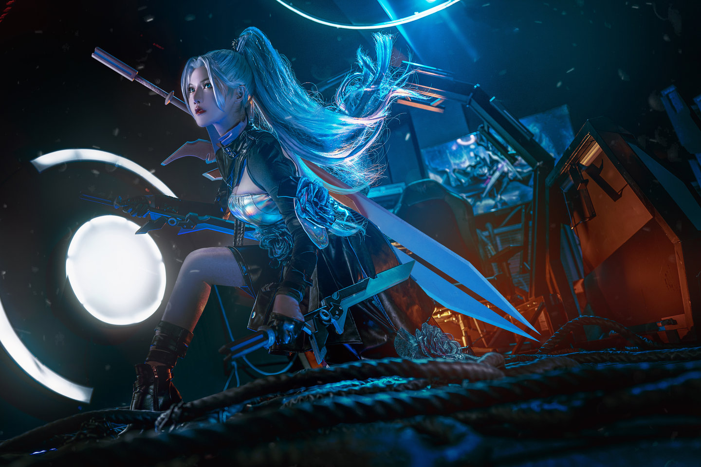 王者荣耀 花木兰默契交锋cosplay (3/11) 王者荣耀 花木兰默契交锋cosplay 第3张 - 花木兰图集