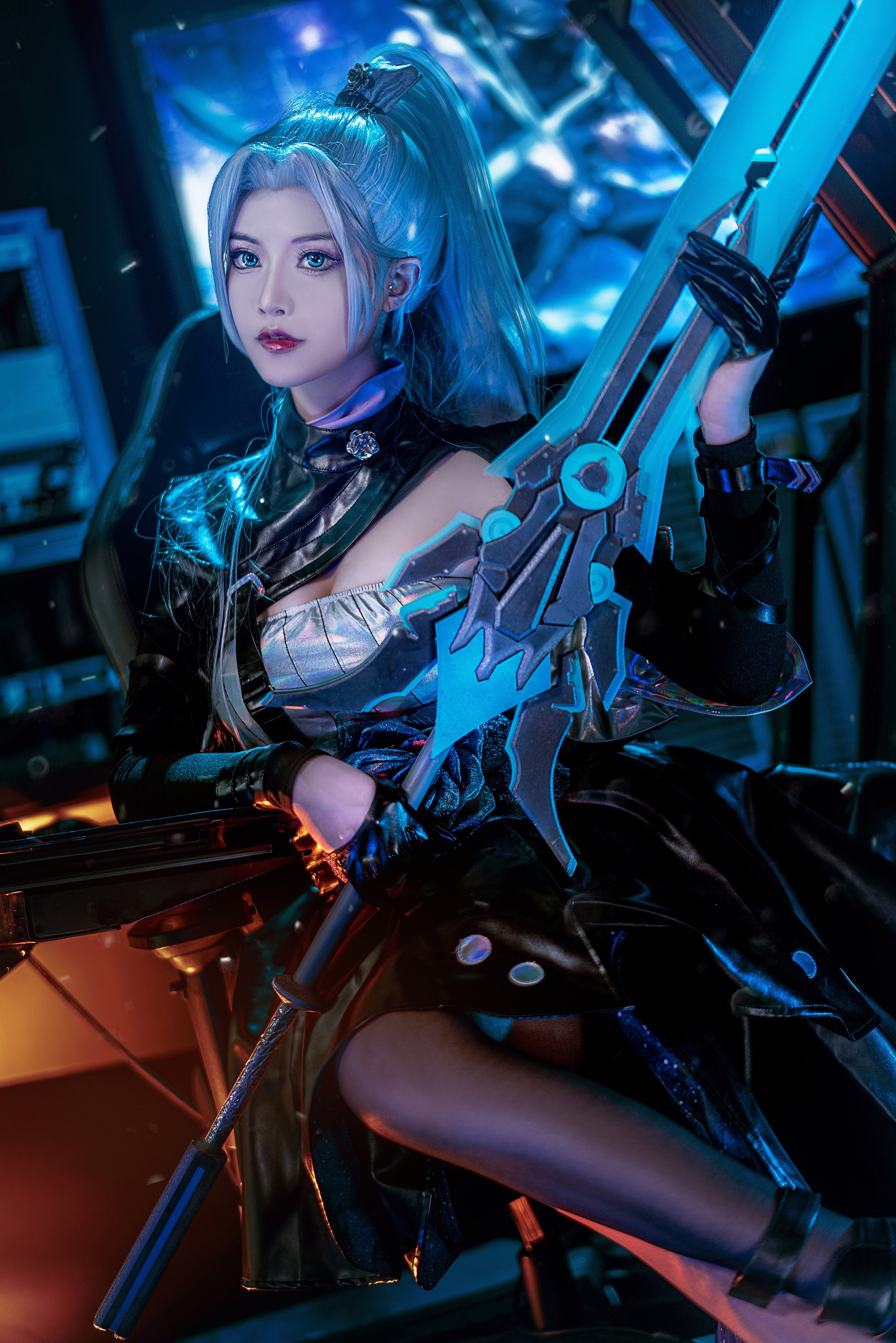 王者荣耀 花木兰默契交锋cosplay (7/11) 王者荣耀 花木兰默契交锋cosplay 第7张 - 花木兰图集