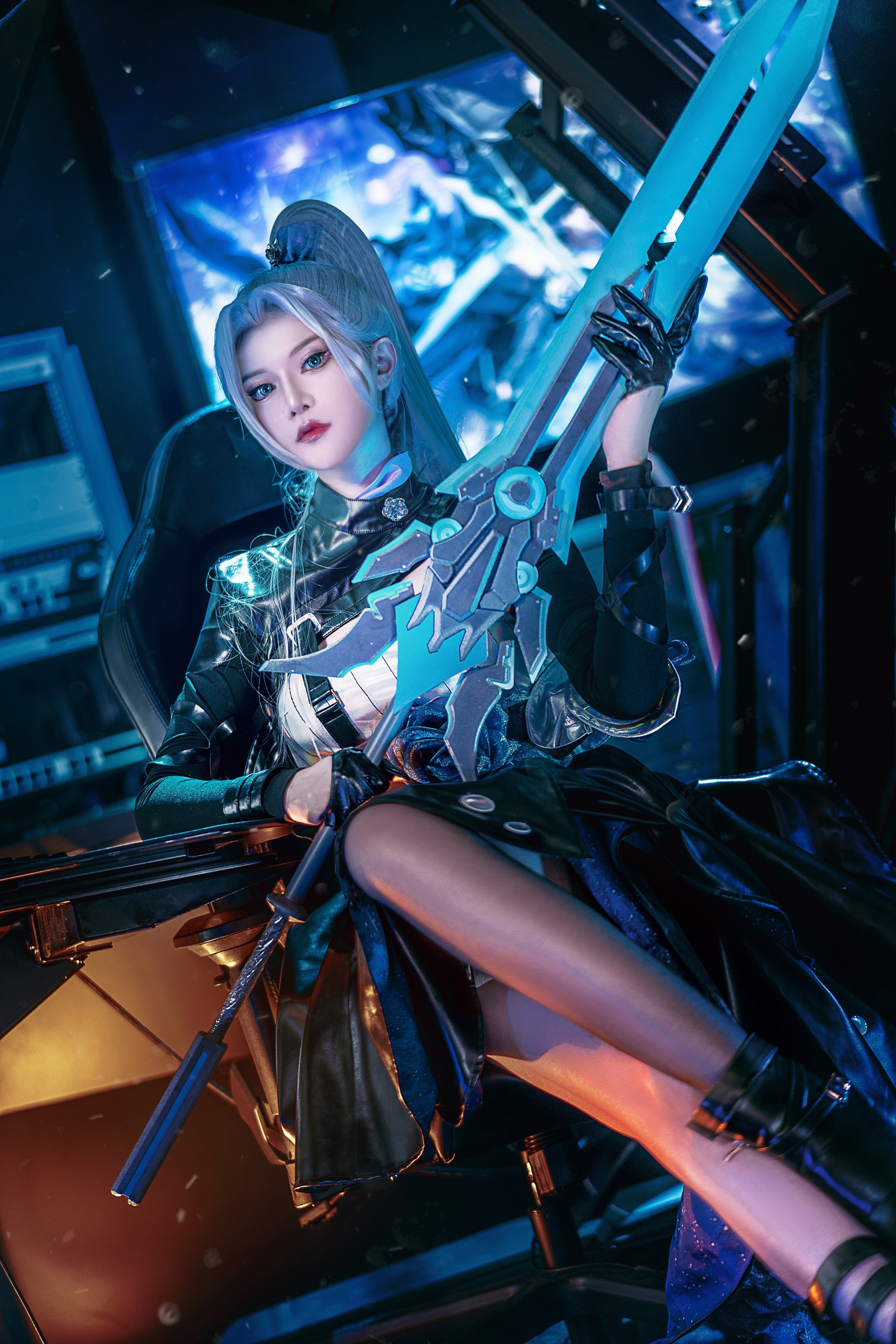 王者荣耀 花木兰默契交锋cosplay (8/11) 王者荣耀 花木兰默契交锋cosplay 第8张 - 花木兰图集