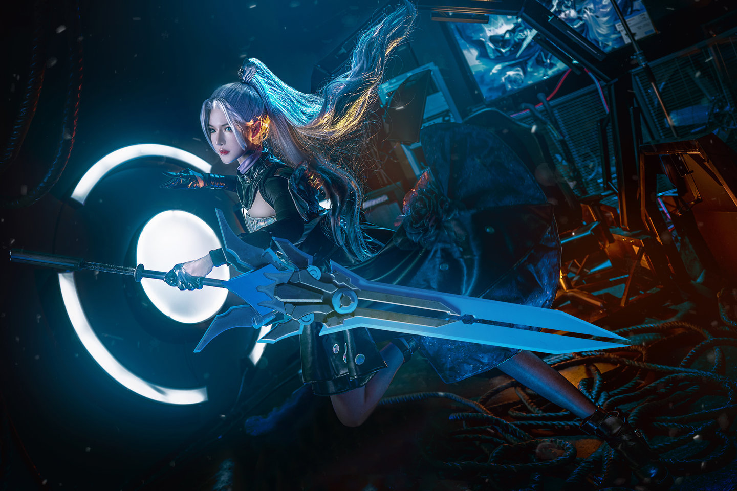 王者荣耀 花木兰默契交锋cosplay (11/11) 王者荣耀 花木兰默契交锋cosplay 第11张 - 花木兰图集