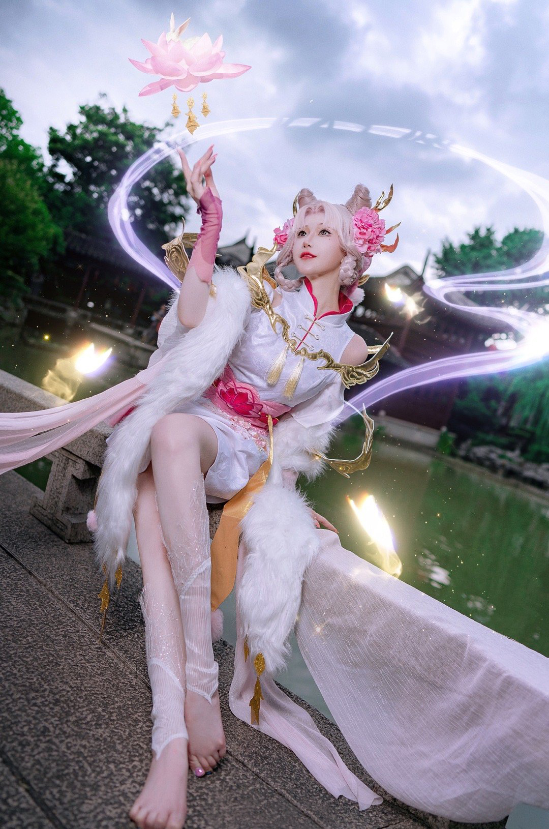 王者荣耀 嫦娥拒霜思cosplay | 露兒大魔王_cos嫦娥-coser家，cosplay爱好者，二次元聚集地，动漫文化，新番资讯，ACG，Coser展示