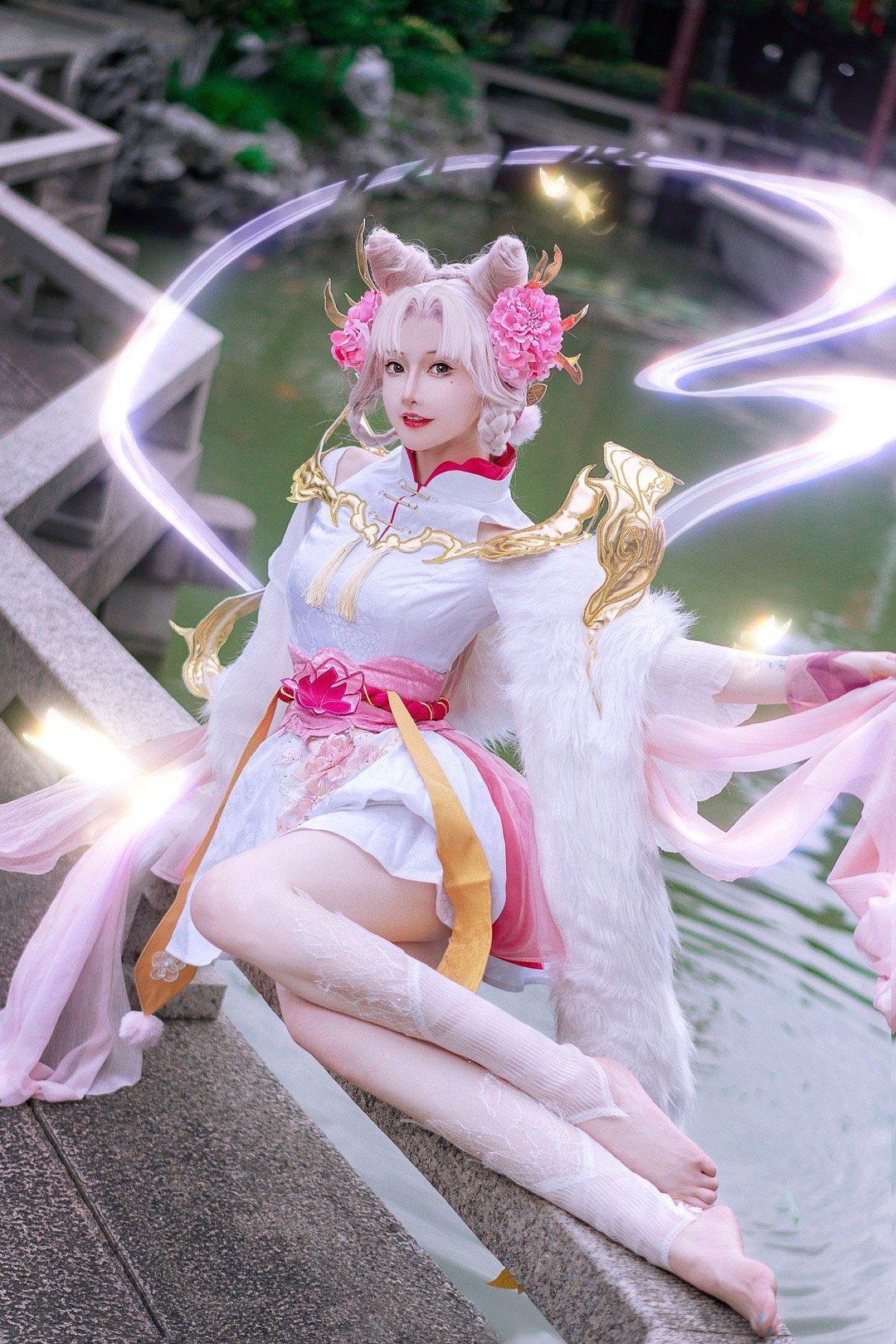 王者荣耀 嫦娥拒霜思cosplay (3/11) 王者荣耀 嫦娥拒霜思cosplay 第3张 - 嫦娥图集