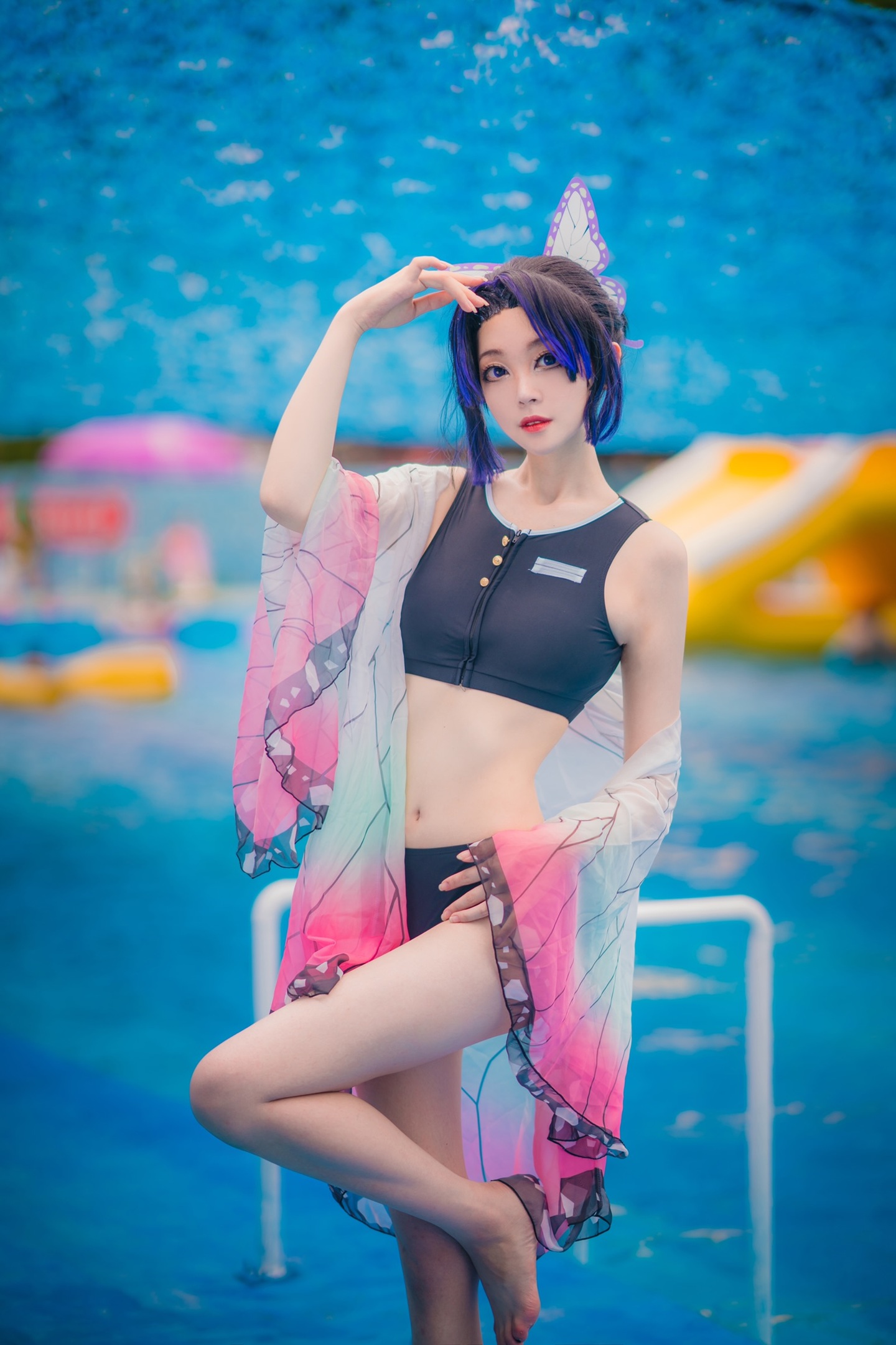 鬼灭同人泳装-蝴蝶忍cosplay (6/10) 鬼灭同人泳装-蝴蝶忍cosplay 第6张 - 蝴蝶忍图集