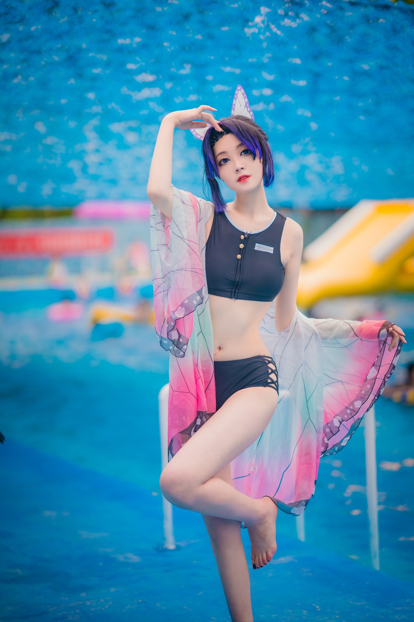 鬼灭同人泳装-蝴蝶忍cosplay (7/10) 鬼灭同人泳装-蝴蝶忍cosplay 第7张 - 蝴蝶忍图集
