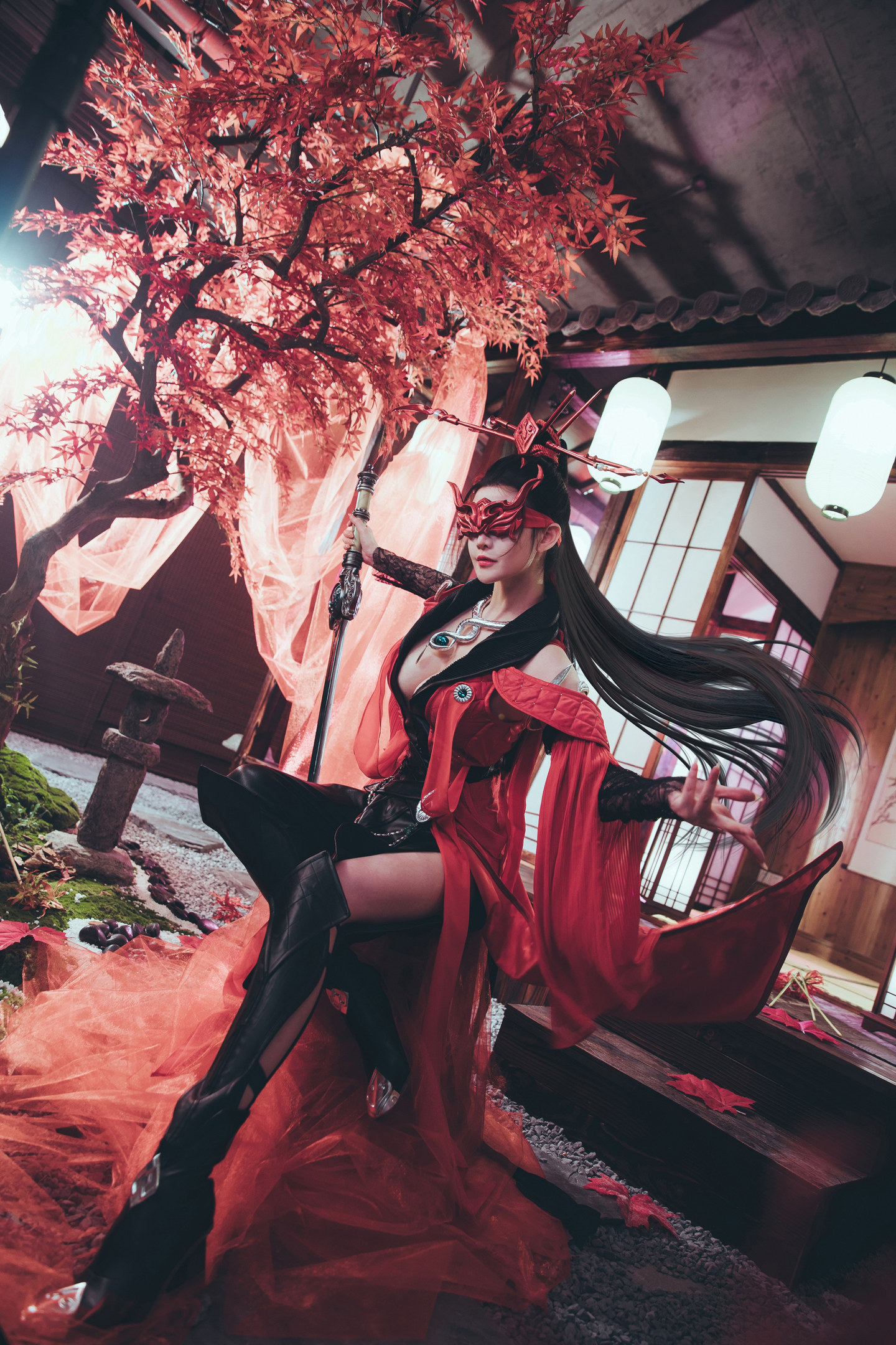 永劫无间 宁红夜cosplay (2/11) 永劫无间 宁红夜cosplay 第2张 - 宁红夜图集