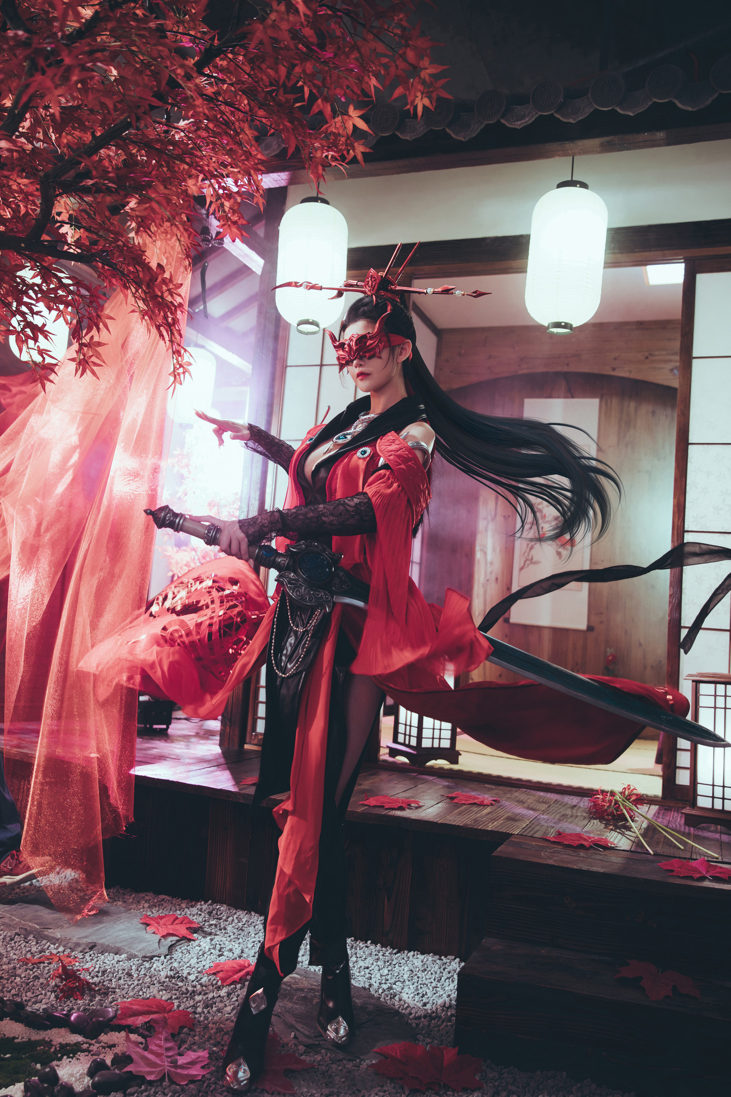 永劫无间 宁红夜cosplay (9/11) 永劫无间 宁红夜cosplay 第9张 - 宁红夜图集
