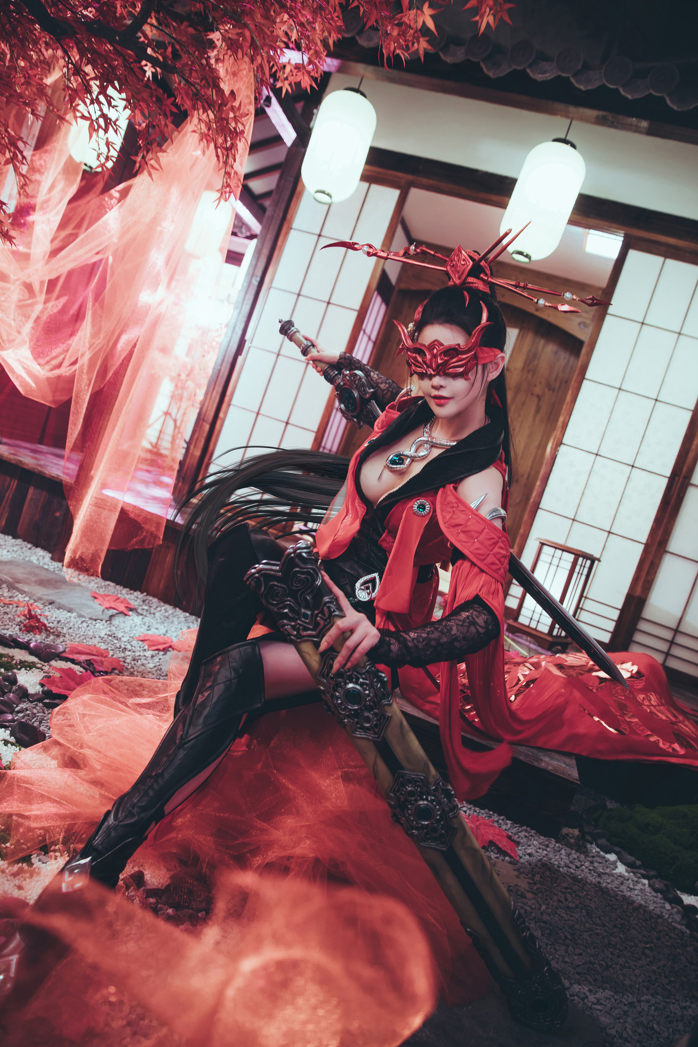 永劫无间 宁红夜cosplay (10/11) 永劫无间 宁红夜cosplay 第10张 - 宁红夜图集