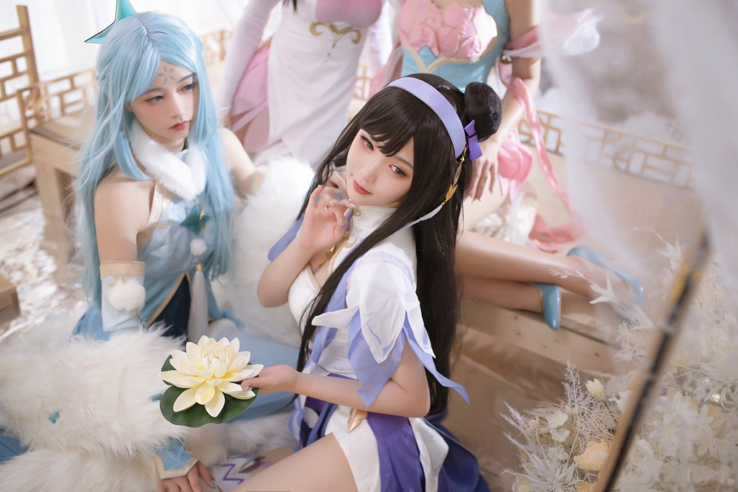 《王者荣耀》四大美女同人旗袍cosplay | Li画晴cos西施-coser喵-coser美图-coser聚集地