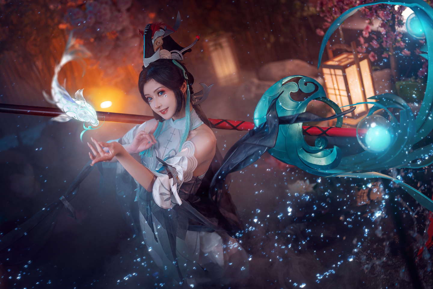 《王者荣耀》大乔白鹤梁神女cosplay (7/9) 《王者荣耀》大乔白鹤梁神女cosplay 第7张 - 大乔图集