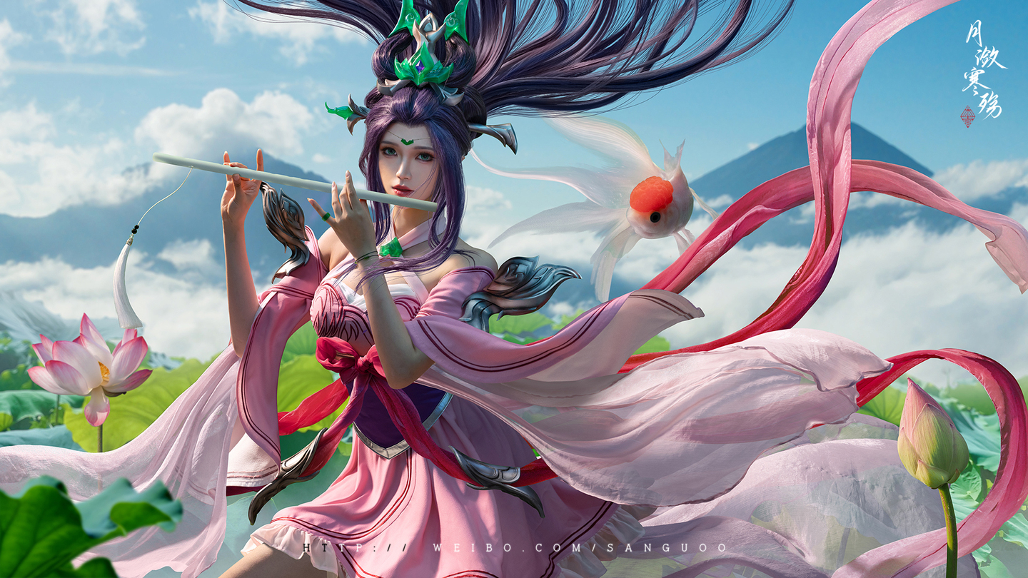 英雄联盟玉剑传说风仙子Cosplay (6/9) 英雄联盟玉剑传说风仙子Cosplay 第6张 - 风女迦娜图集