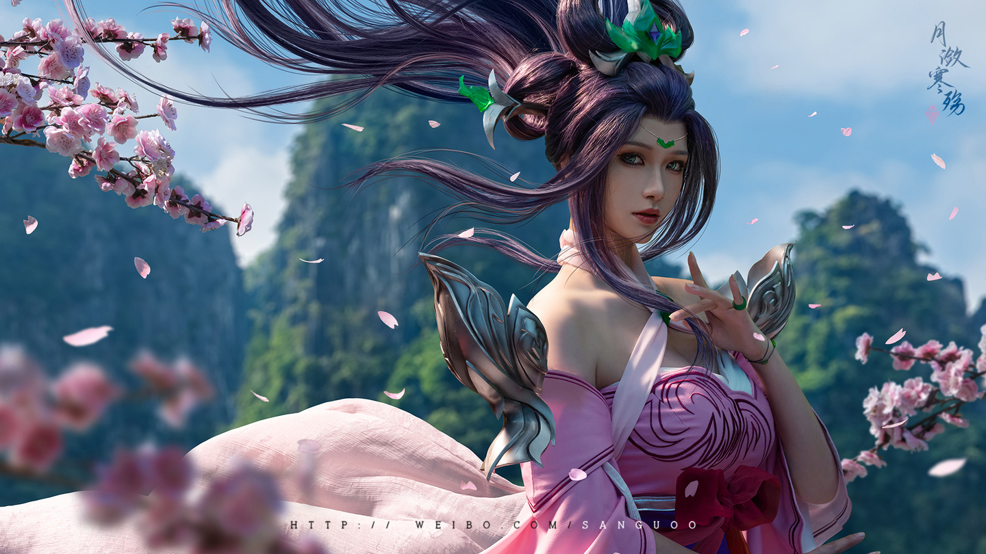 英雄联盟玉剑传说风仙子Cosplay (7/9) 英雄联盟玉剑传说风仙子Cosplay 第7张 - 风女迦娜图集