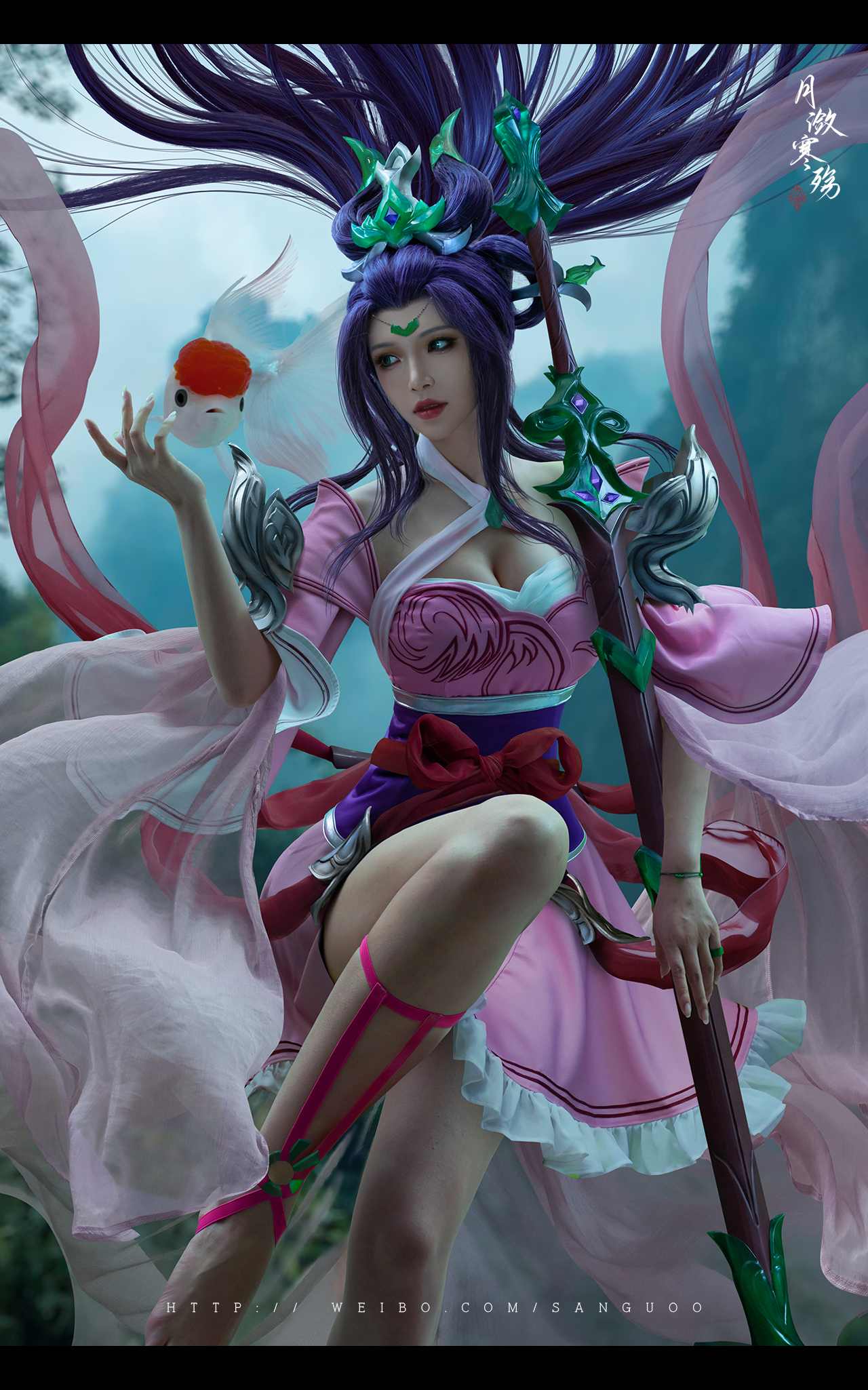 英雄联盟玉剑传说风仙子Cosplay (8/9) 英雄联盟玉剑传说风仙子Cosplay 第8张 - 风女迦娜图集