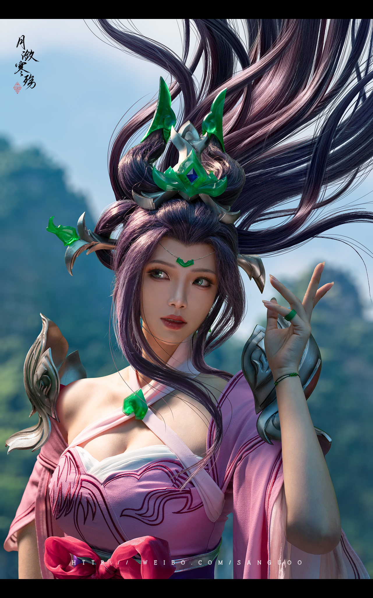 英雄联盟玉剑传说风仙子Cosplay (9/9) 英雄联盟玉剑传说风仙子Cosplay 第9张 - 风女迦娜图集