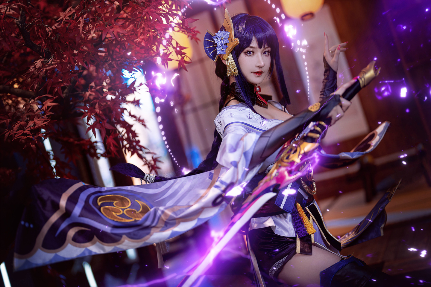 《原神》雷电将军cosplay | 露兒大魔王_cos雷电将军-coser喵-coser美图-coser聚集地