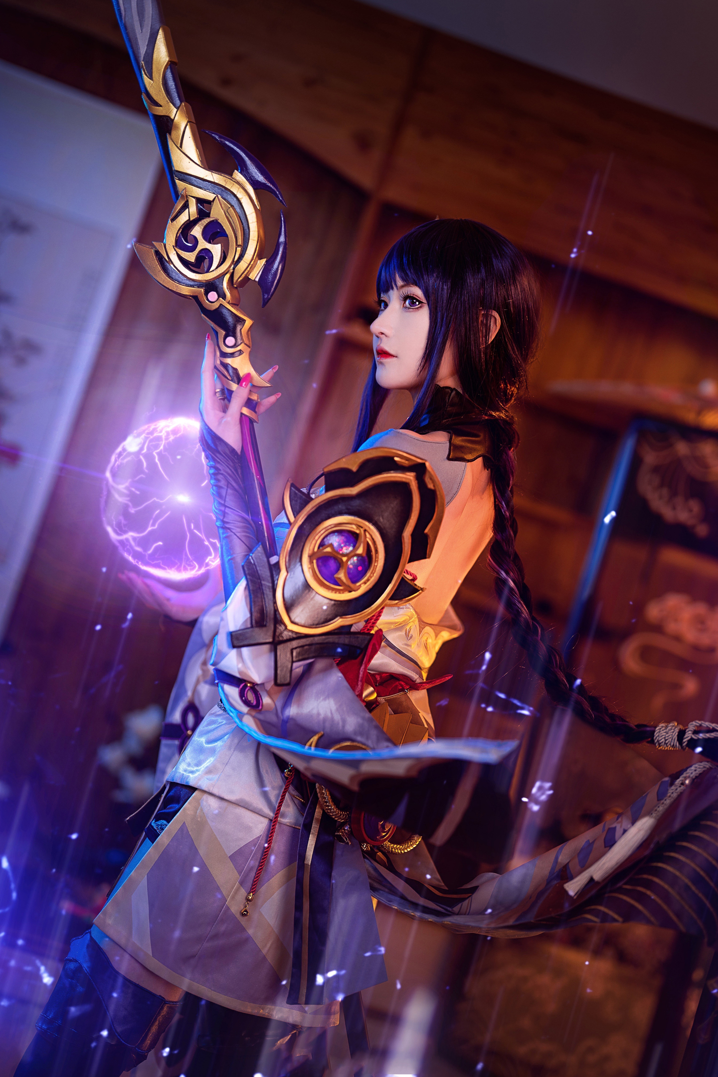 《原神》雷电将军cosplay (7/9) 《原神》雷电将军cosplay 第7张 - 雷电将军图集