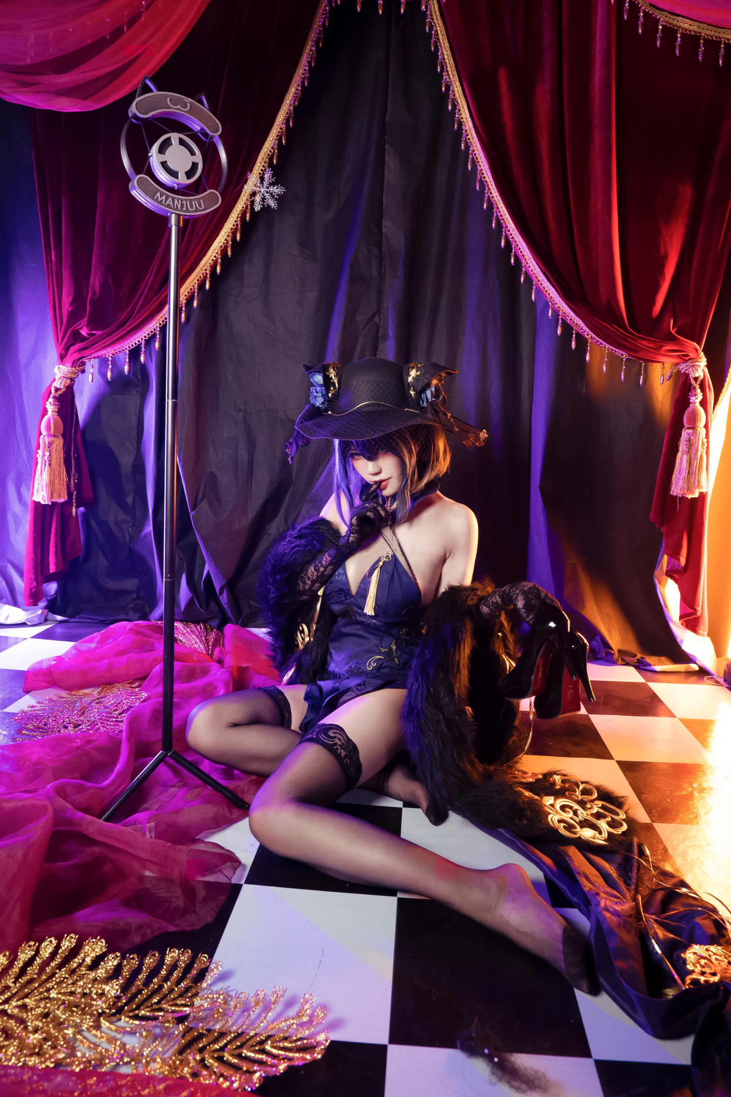 《碧蓝航线》柴郡旗袍cosplay (6/9) 《碧蓝航线》柴郡旗袍cosplay 第6张 - 柴郡图集