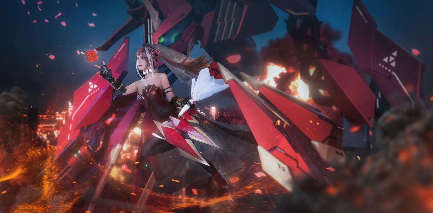 《终末阵线》艾琳cosplay (4/8) 《终末阵线》艾琳cosplay 第4张 - 艾琳图集