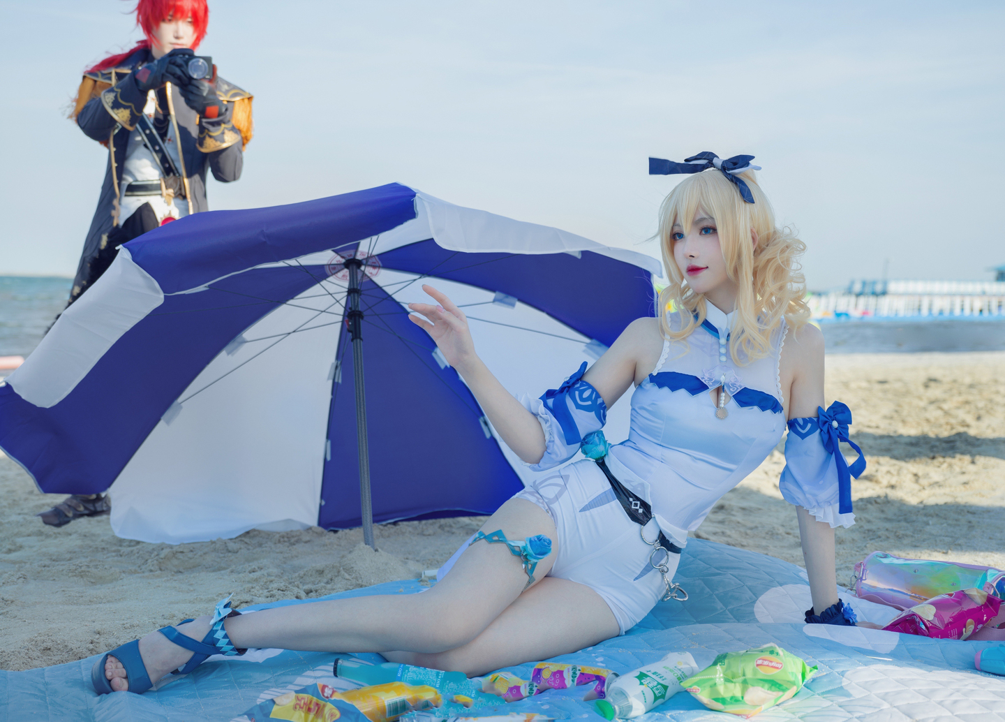 《原神》琴cosplay | 草莓焦糖_cos琴-coser喵-coser美图-coser聚集地