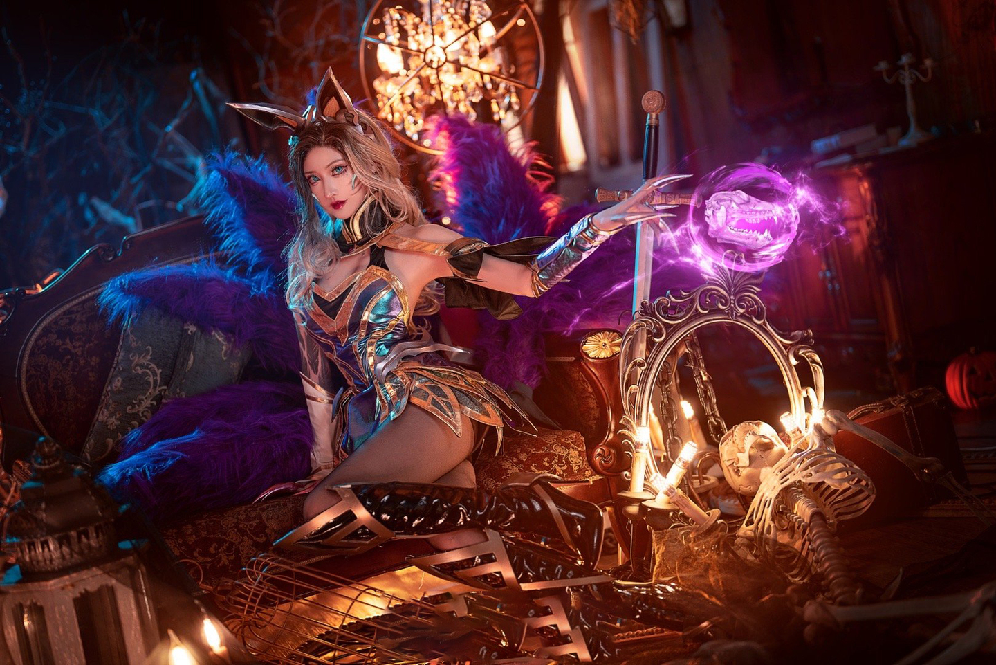 《英雄联盟》魔女阿狸cosplay | 露兒大魔王_cos阿狸-coser喵-coser美图-coser聚集地
