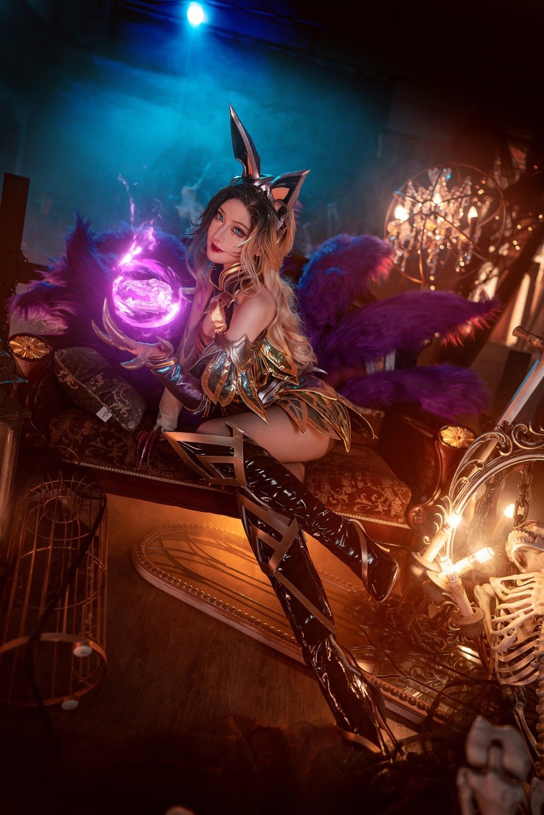 《英雄联盟》魔女阿狸cosplay (3/9) 《英雄联盟》魔女阿狸cosplay 第3张 - 阿狸图集