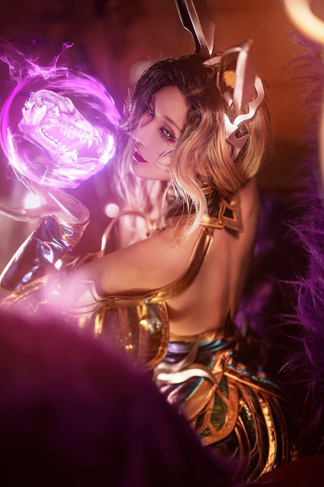 《英雄联盟》魔女阿狸cosplay (4/9) 《英雄联盟》魔女阿狸cosplay 第4张 - 阿狸图集
