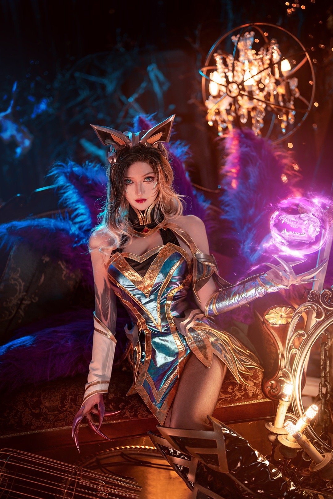 《英雄联盟》魔女阿狸cosplay (5/9) 《英雄联盟》魔女阿狸cosplay 第5张 - 阿狸图集