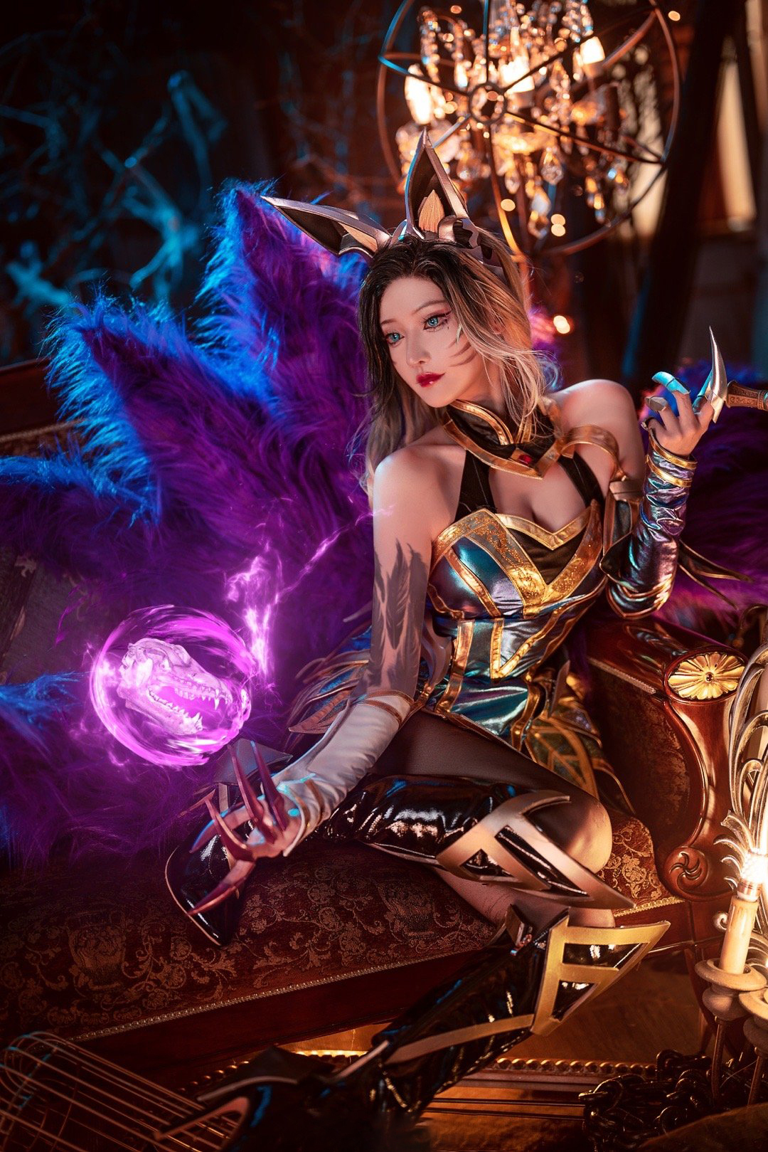 《英雄联盟》魔女阿狸cosplay (9/9) 《英雄联盟》魔女阿狸cosplay 第9张 - 阿狸图集