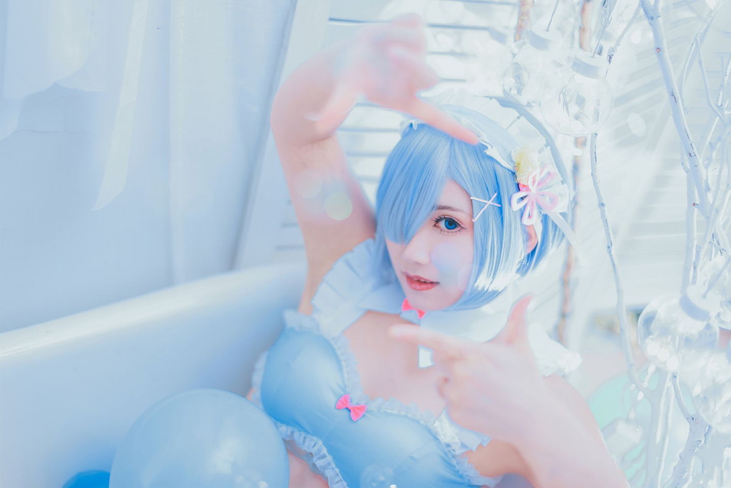 蕾姆·泳装手办cosplay (3/8) 蕾姆·泳装手办cosplay 第3张 - 蕾姆图集