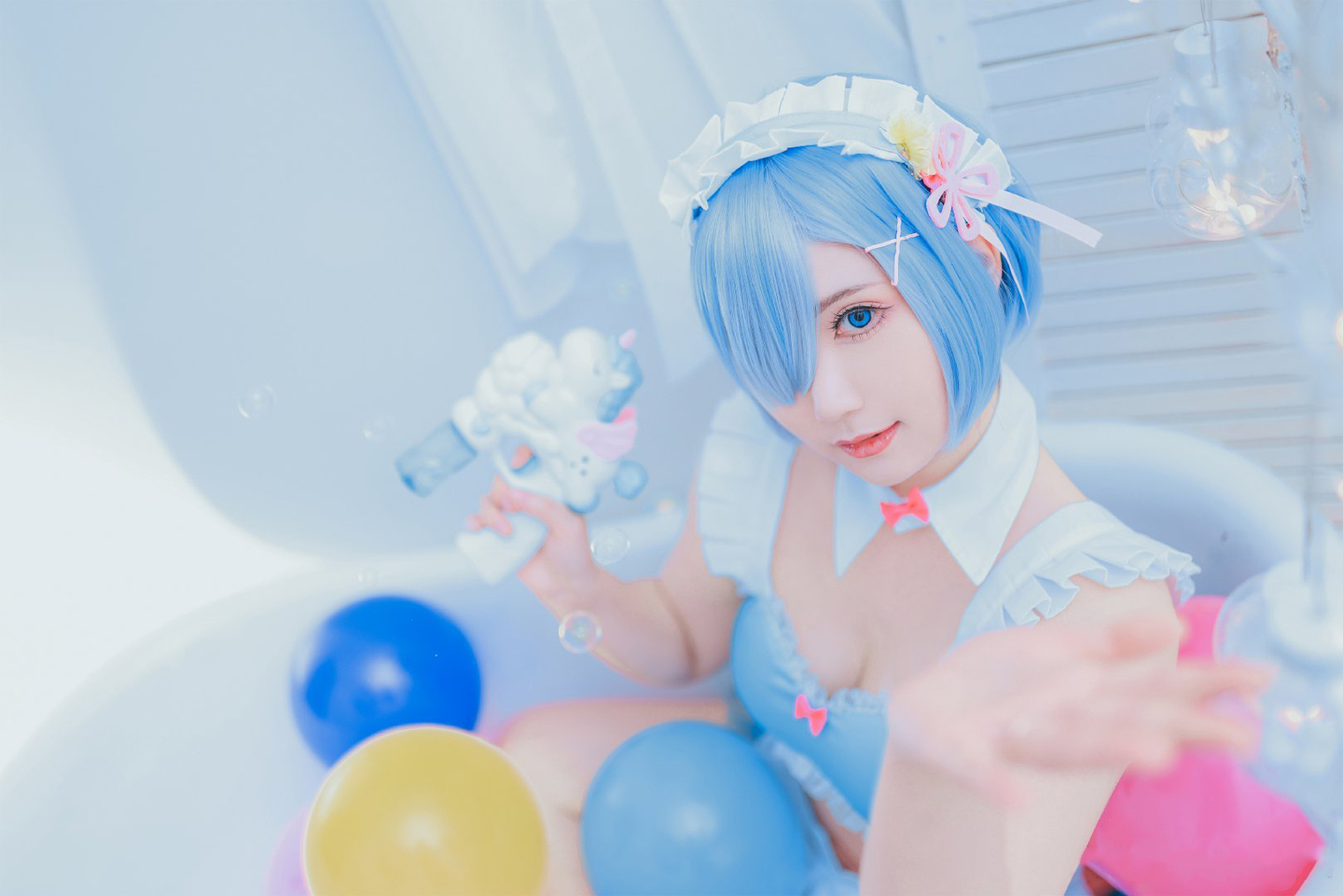 蕾姆·泳装手办cosplay (8/8) 蕾姆·泳装手办cosplay 第8张 - 蕾姆图集