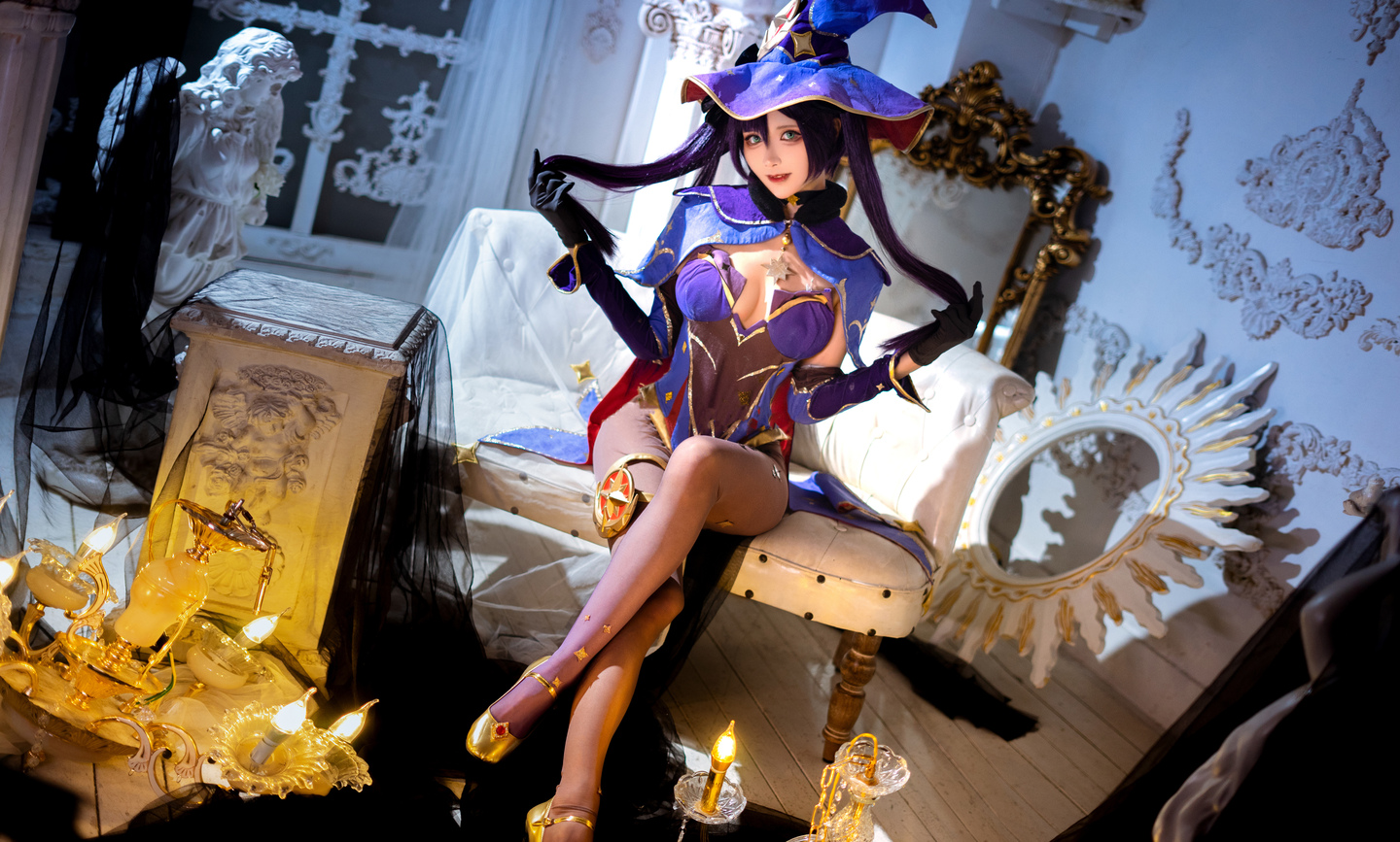 《原神》莫娜cosplay | 千城夜cos莫娜-coser喵-coser美图-coser聚集地