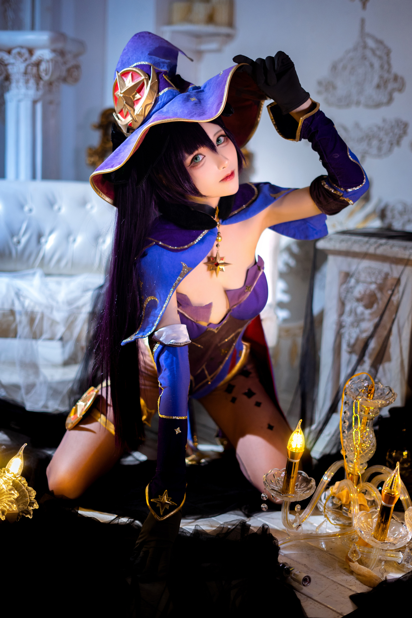 《原神》莫娜cosplay (2/7) 《原神》莫娜cosplay 第2张 - 莫娜图集