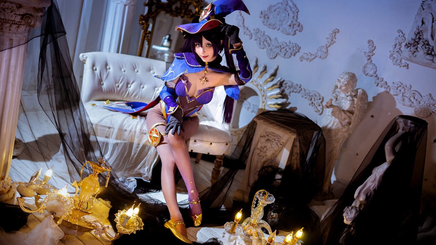 《原神》莫娜cosplay (3/7) 《原神》莫娜cosplay 第3张 - 莫娜图集