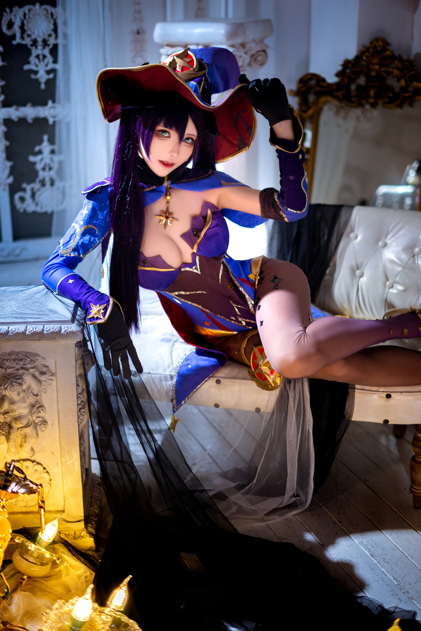 《原神》莫娜cosplay (5/7) 《原神》莫娜cosplay 第5张 - 莫娜图集