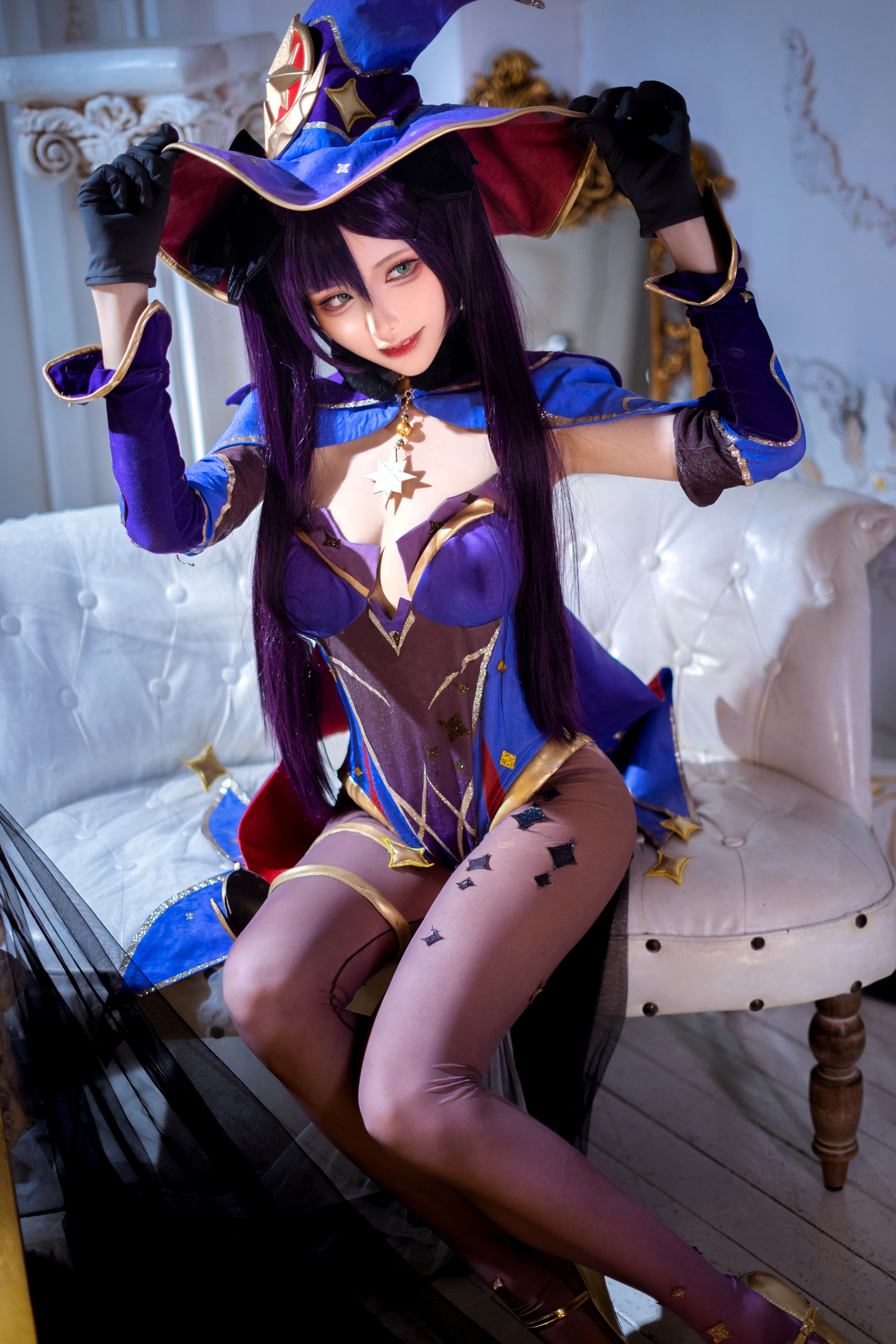 《原神》莫娜cosplay (7/7) 《原神》莫娜cosplay 第7张 - 莫娜图集