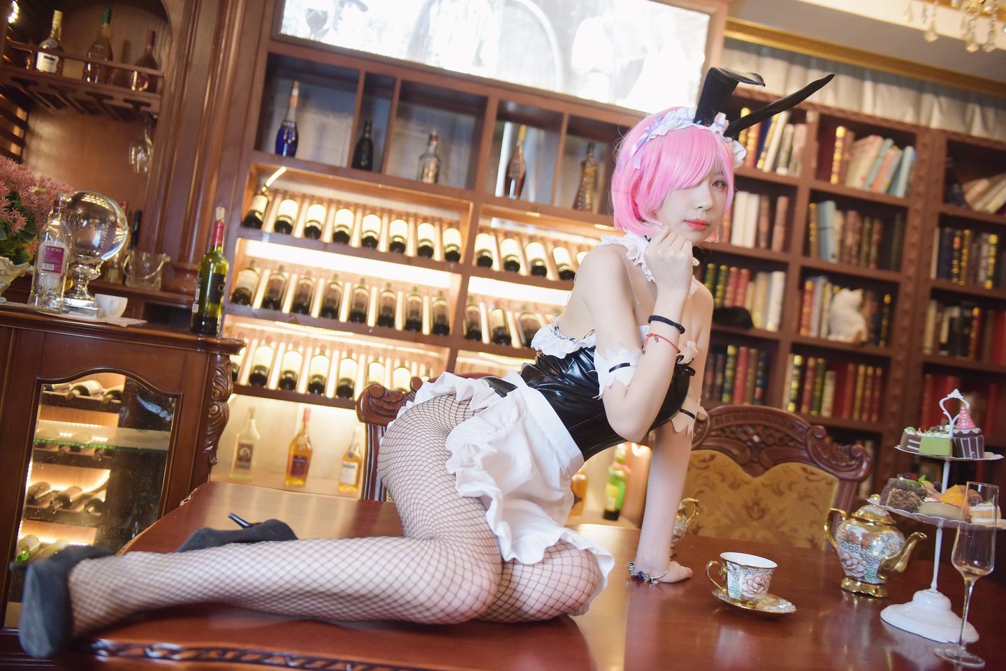 《re:从零开始的异世界》拉姆兔女郎cosplay (7/9) 《re:从零开始的异世界》拉姆兔女郎cosplay 第7张 - 拉姆兔女郎图集