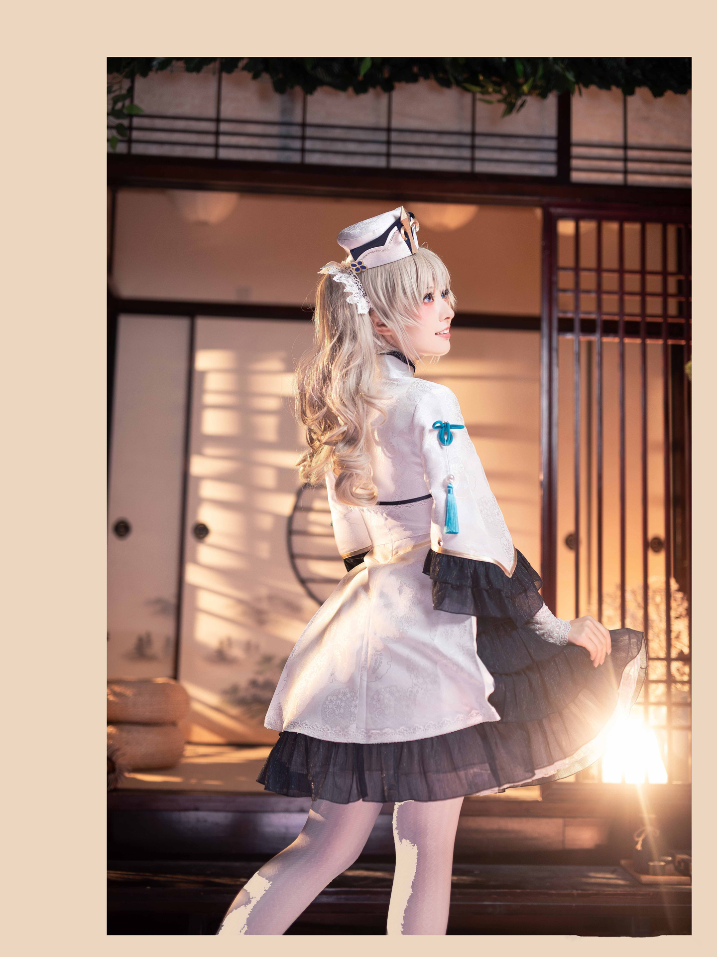 《原神》琴X芭芭拉cosplay (9/9) 《原神》琴X芭芭拉cosplay 第9张 - 芭芭拉图集