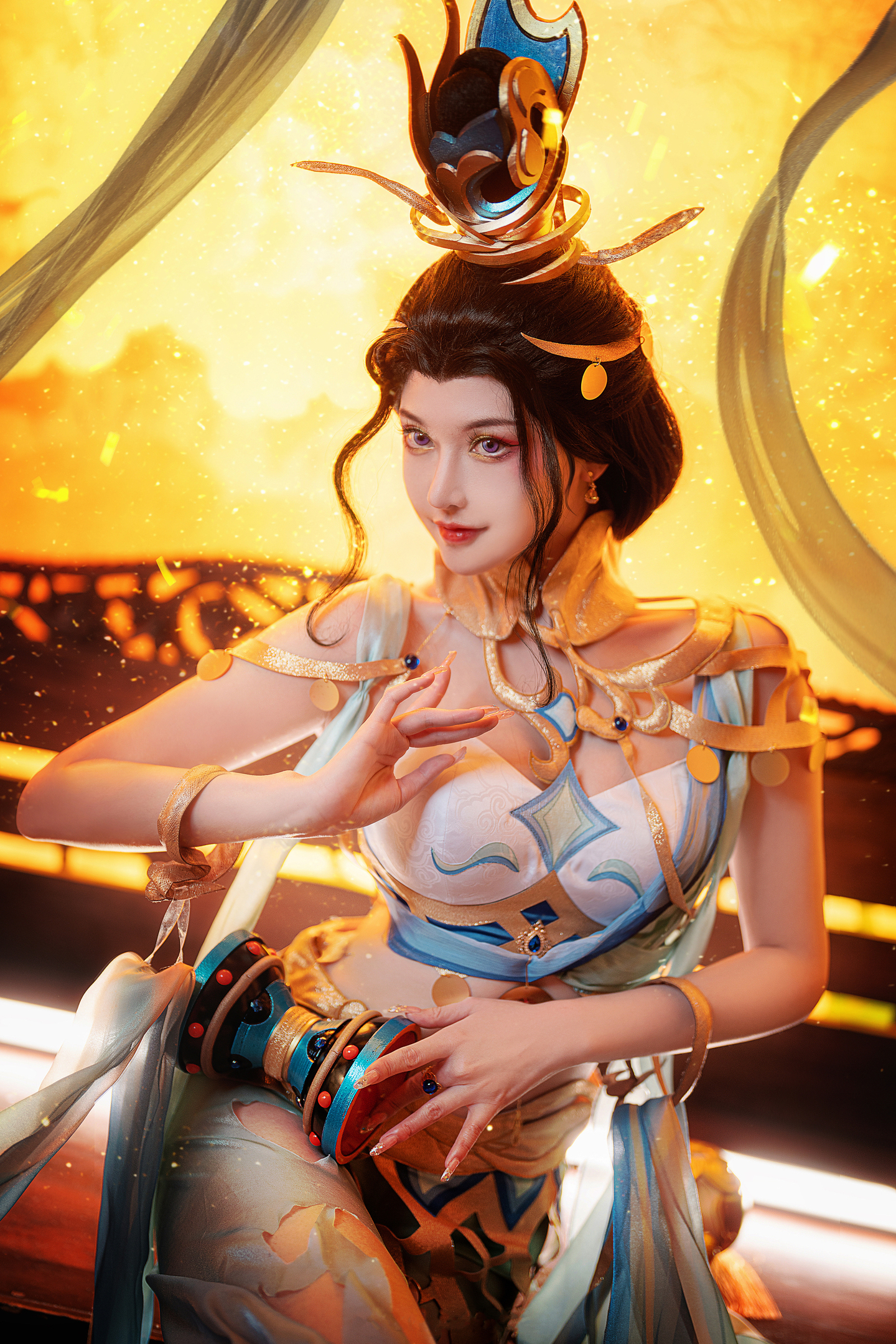 《王者荣耀》貂蝉遇见胡旋cosplay (4/9) 《王者荣耀》貂蝉遇见胡旋cosplay 第4张 - 貂蝉图集