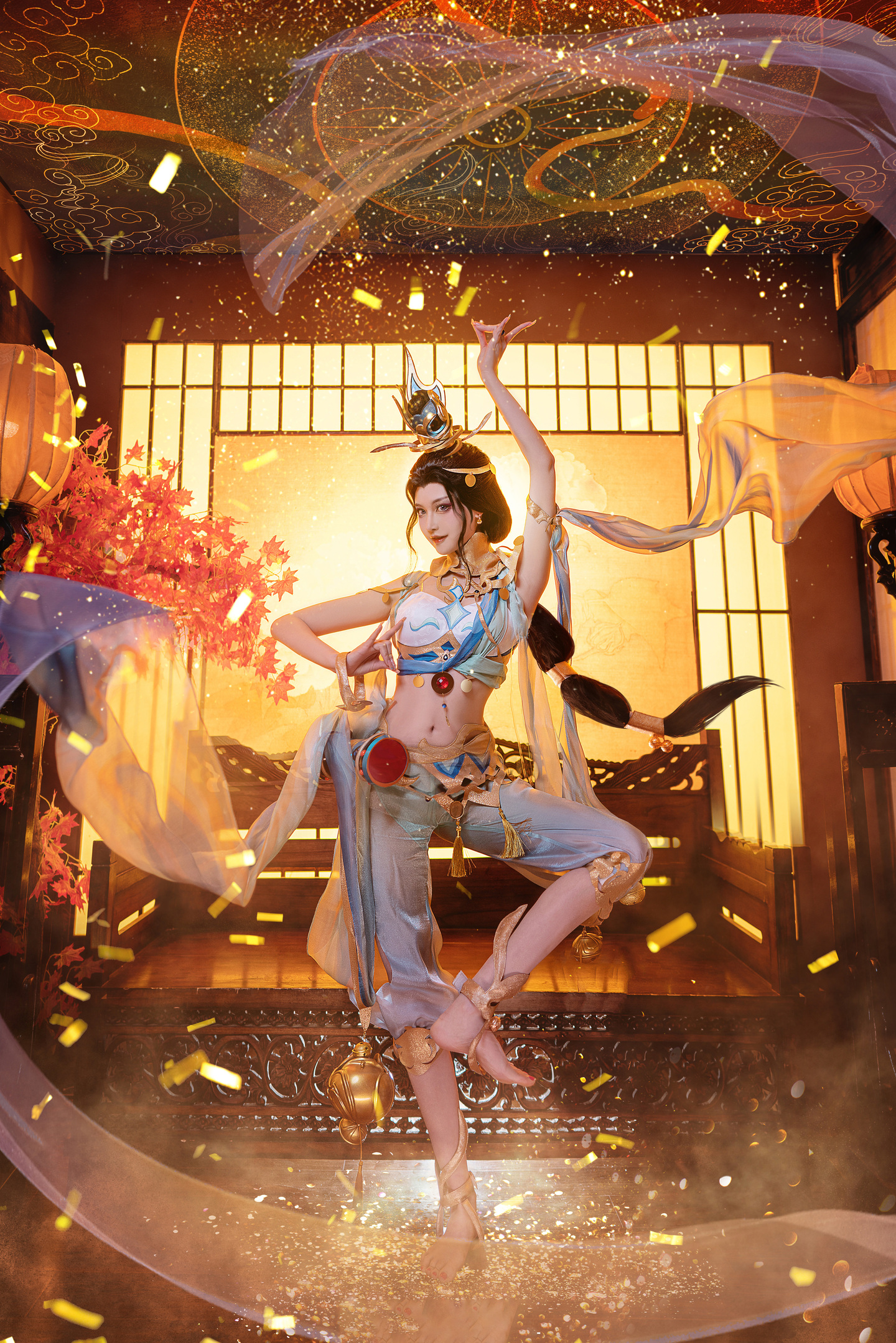 《王者荣耀》貂蝉遇见胡旋cosplay (5/9) 《王者荣耀》貂蝉遇见胡旋cosplay 第5张 - 貂蝉图集