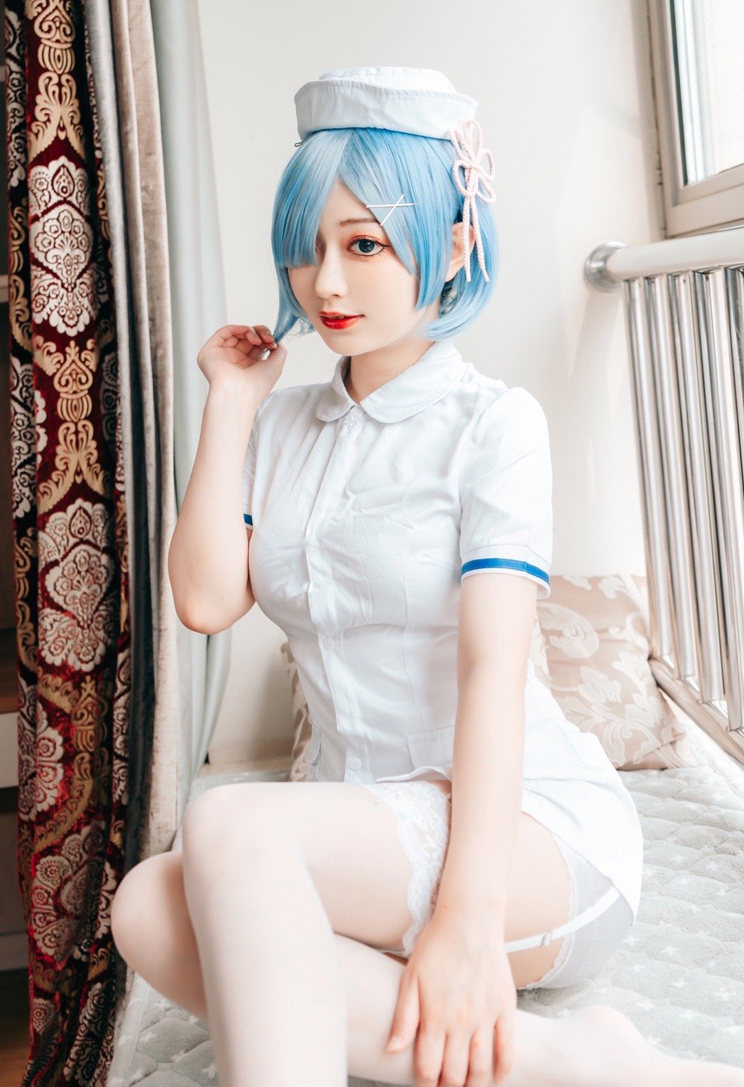 蕾姆护士cosplay (4/9) 蕾姆护士cosplay 第4张 - 蕾姆护士图集