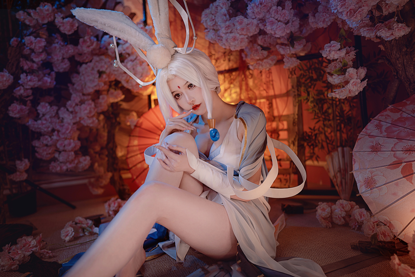 《神仙道3》广寒仙子cosplay | 露兒大魔王_cos广寒仙子-coser喵-coser美图-coser聚集地