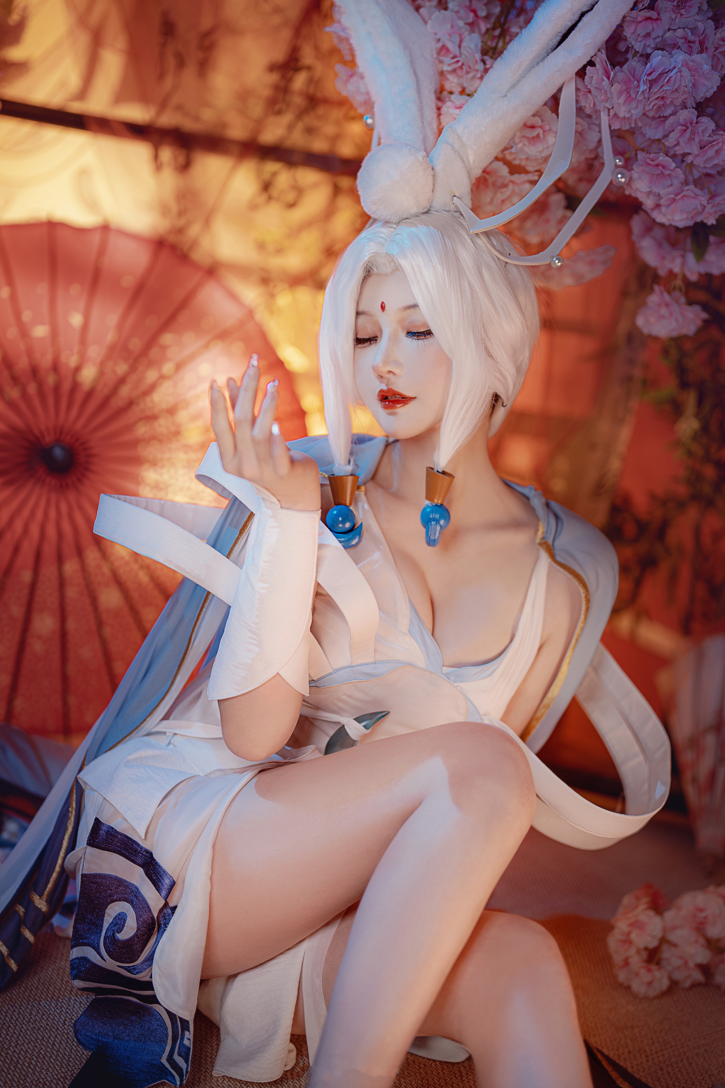 《神仙道3》广寒仙子cosplay (6/7) 《神仙道3》广寒仙子cosplay 第6张 - 广寒仙子图集