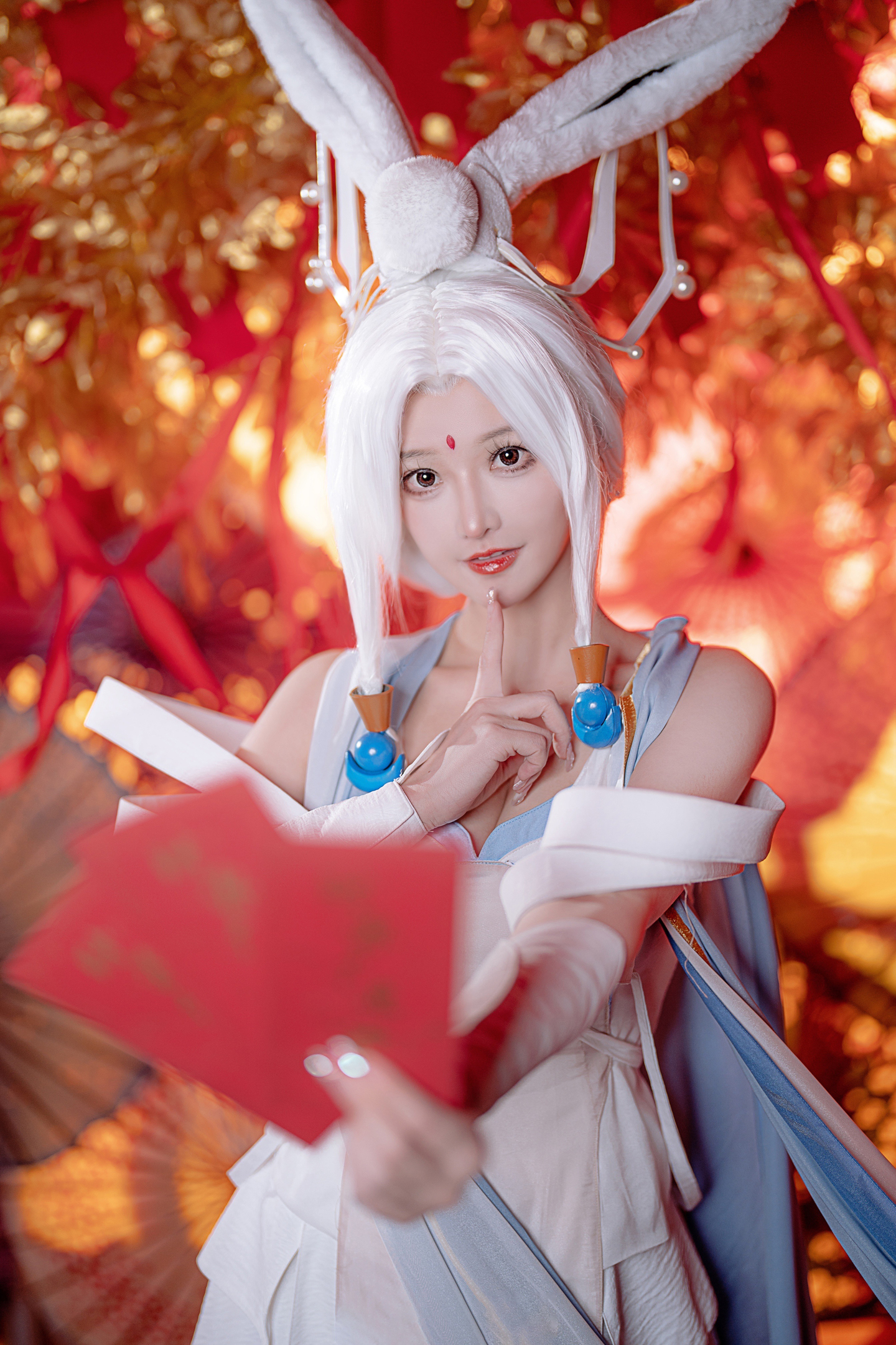 《神仙道3》广寒仙子cosplay (7/7) 《神仙道3》广寒仙子cosplay 第7张 - 广寒仙子图集