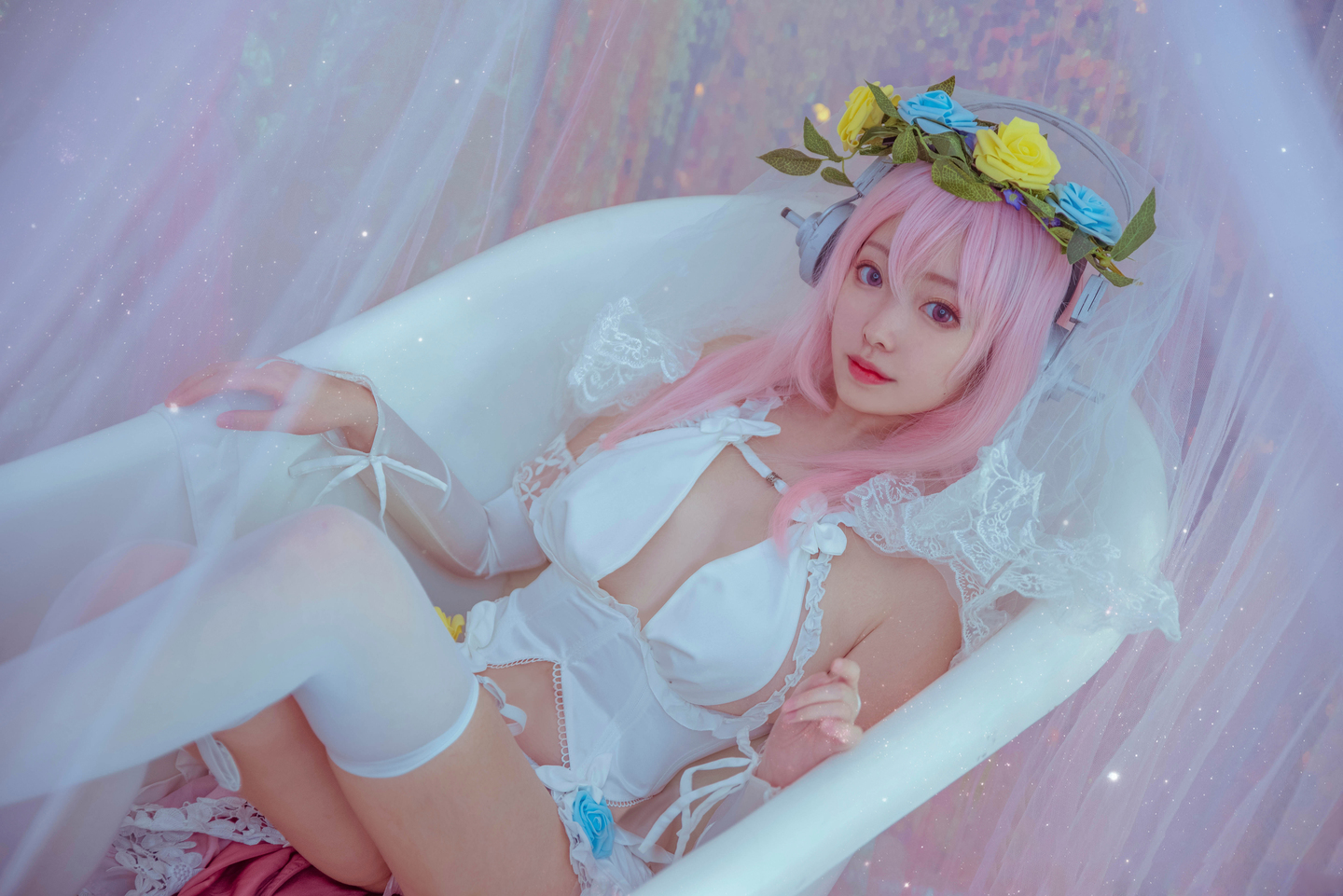 索尼子花嫁cosplay | 想不到名字的阿八cos索尼子-coser喵-coser美图-coser聚集地