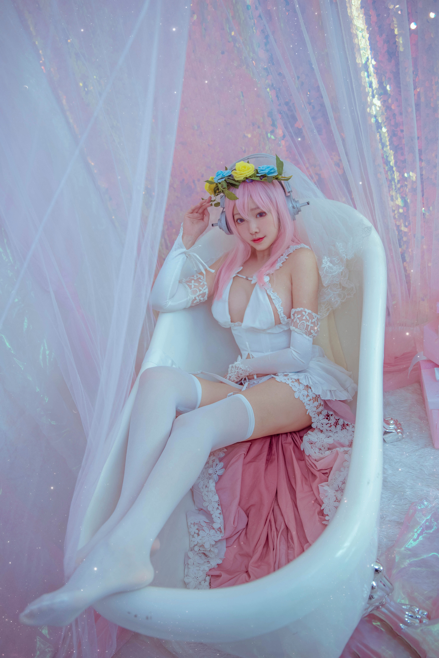 索尼子花嫁cosplay (8/9) 索尼子花嫁cosplay 第8张 - 索尼子图集