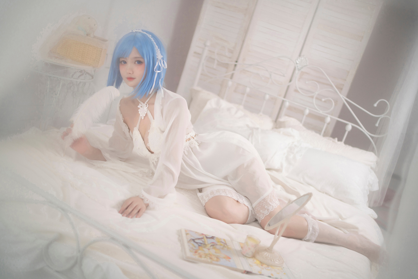 《碧蓝航线》恰巴耶夫睡衣cosplay | 画晴cos恰巴耶夫-coser喵-coser美图-coser聚集地