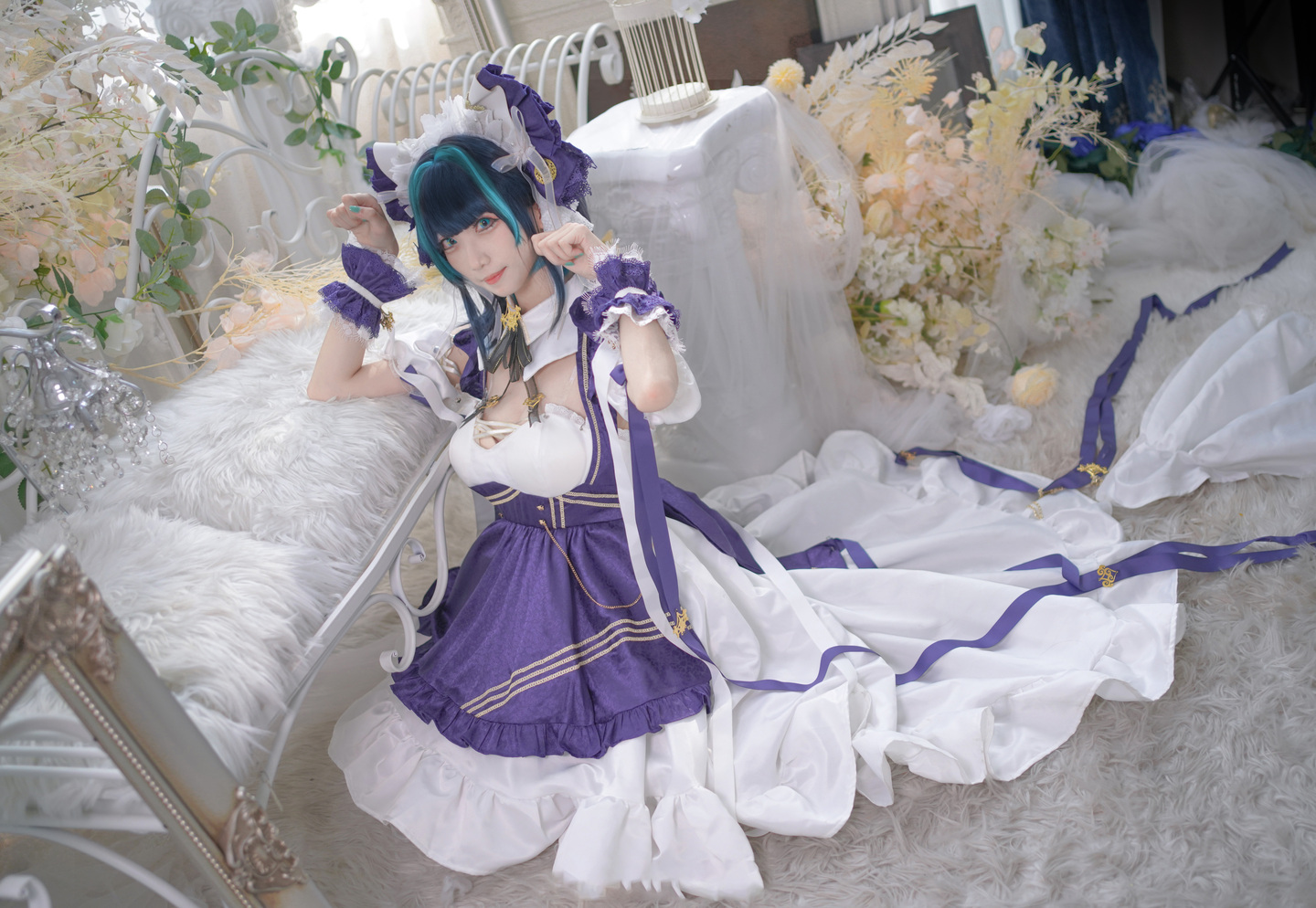 《碧蓝航线》柴郡cosplay (2/9) 《碧蓝航线》柴郡cosplay 第2张 - 柴郡图集