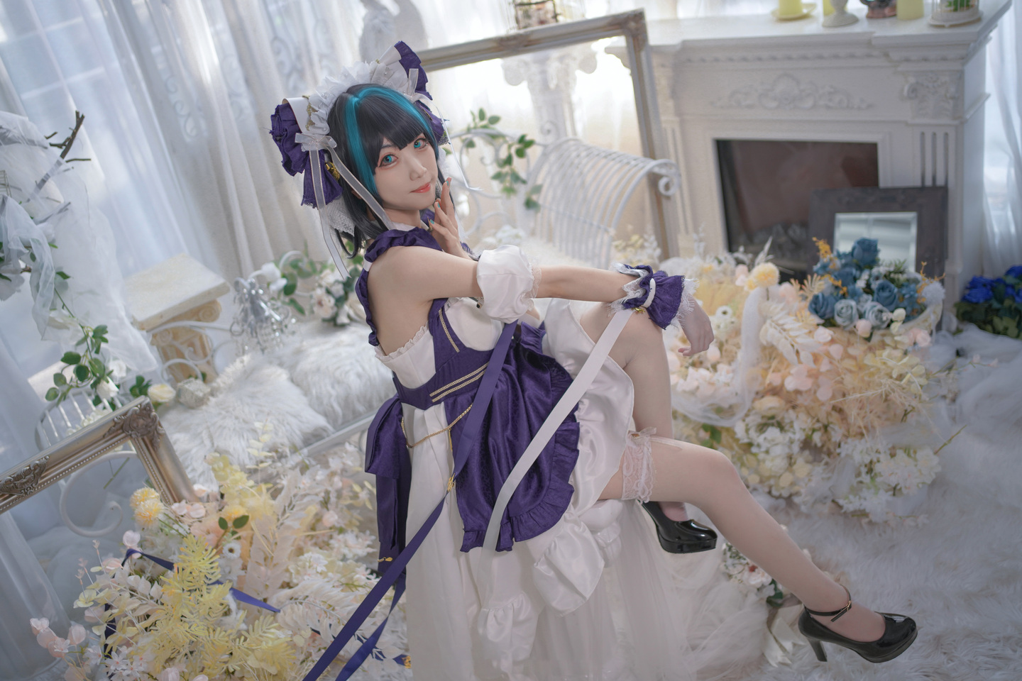 《碧蓝航线》柴郡cosplay (3/9) 《碧蓝航线》柴郡cosplay 第3张 - 柴郡图集