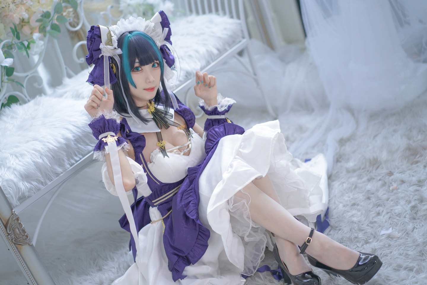 《碧蓝航线》柴郡cosplay (9/9) 《碧蓝航线》柴郡cosplay 第9张 - 柴郡图集